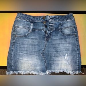 jean skirt